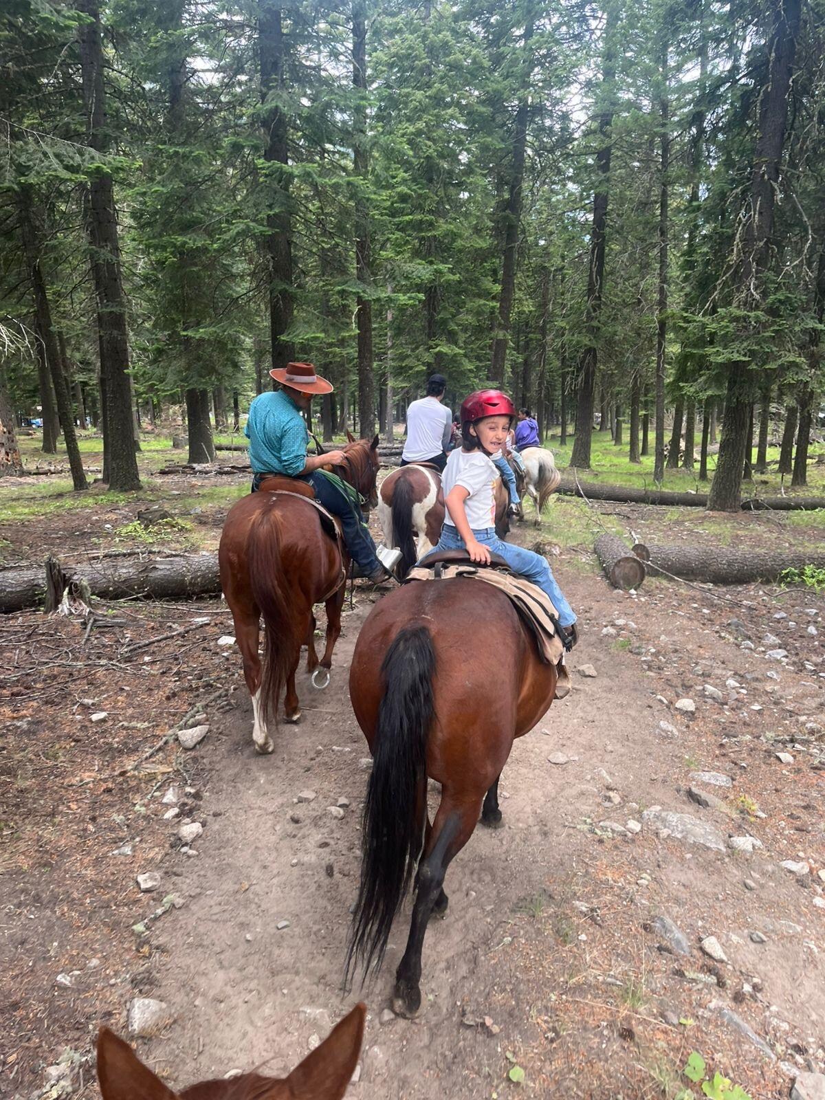 Trail riding