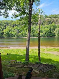 The view from the deck.