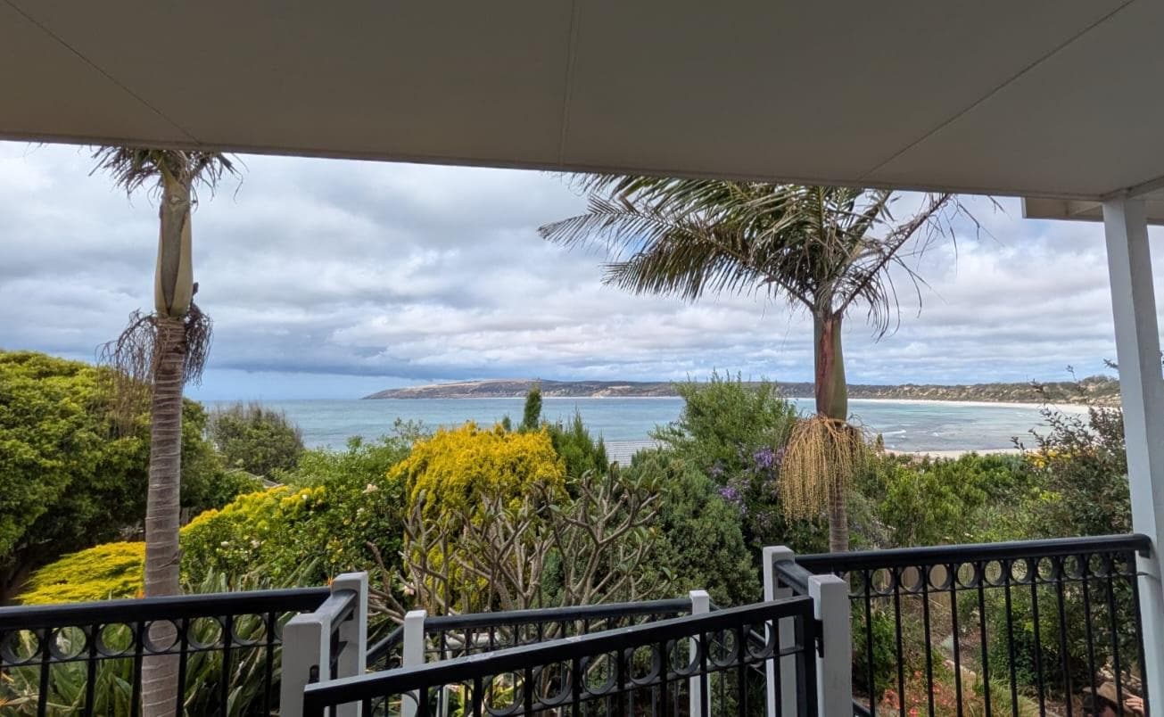 Another view from the deck.