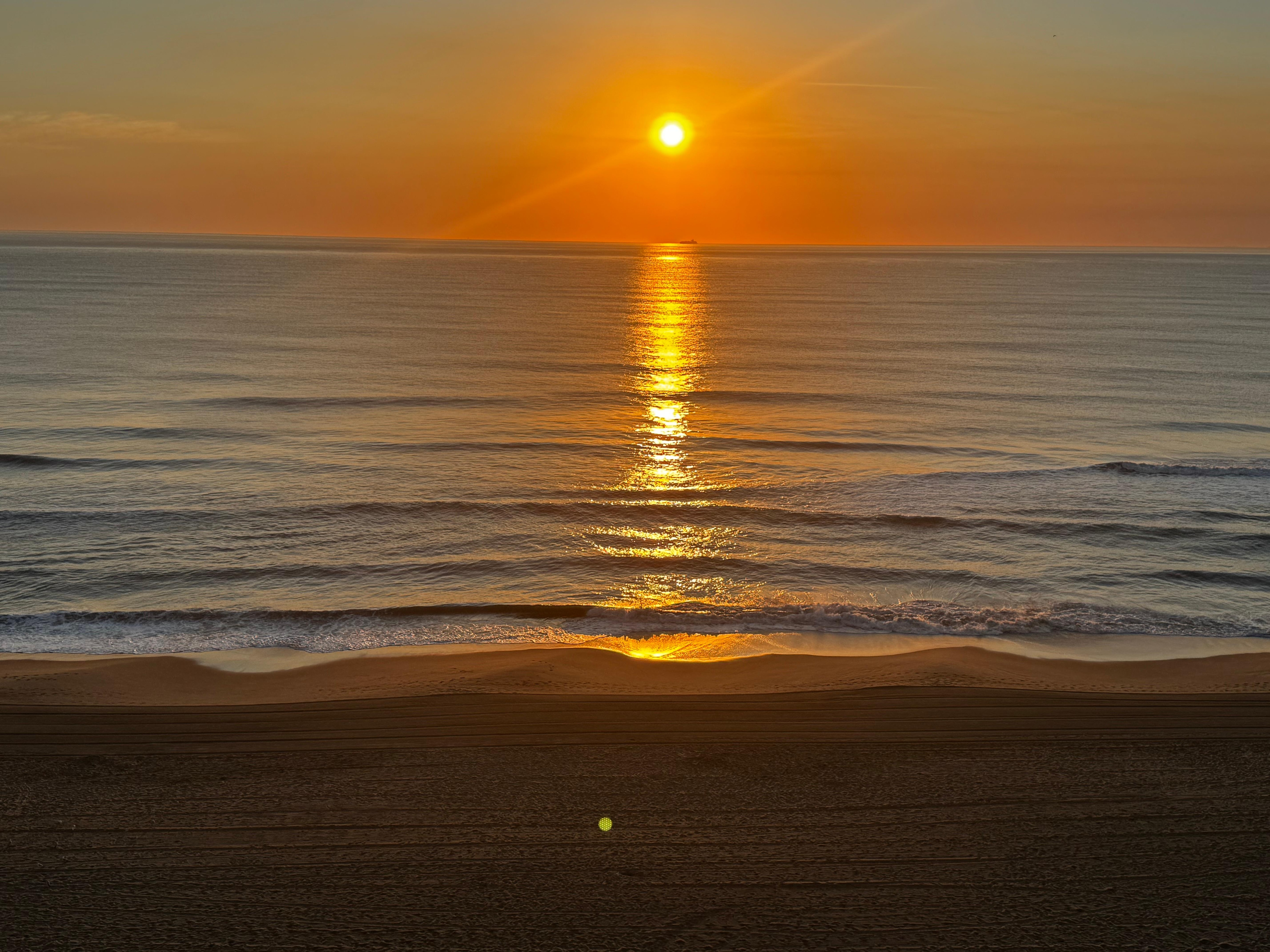 View from our balcony 