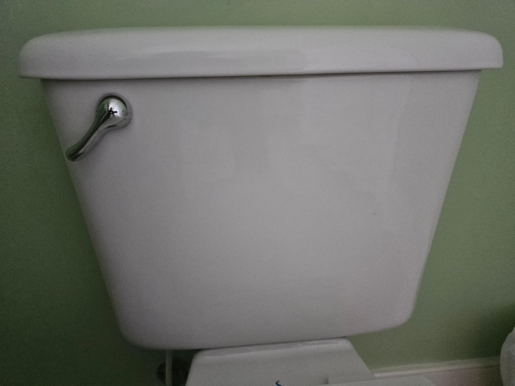 Toilet continues to run with stuck handle.