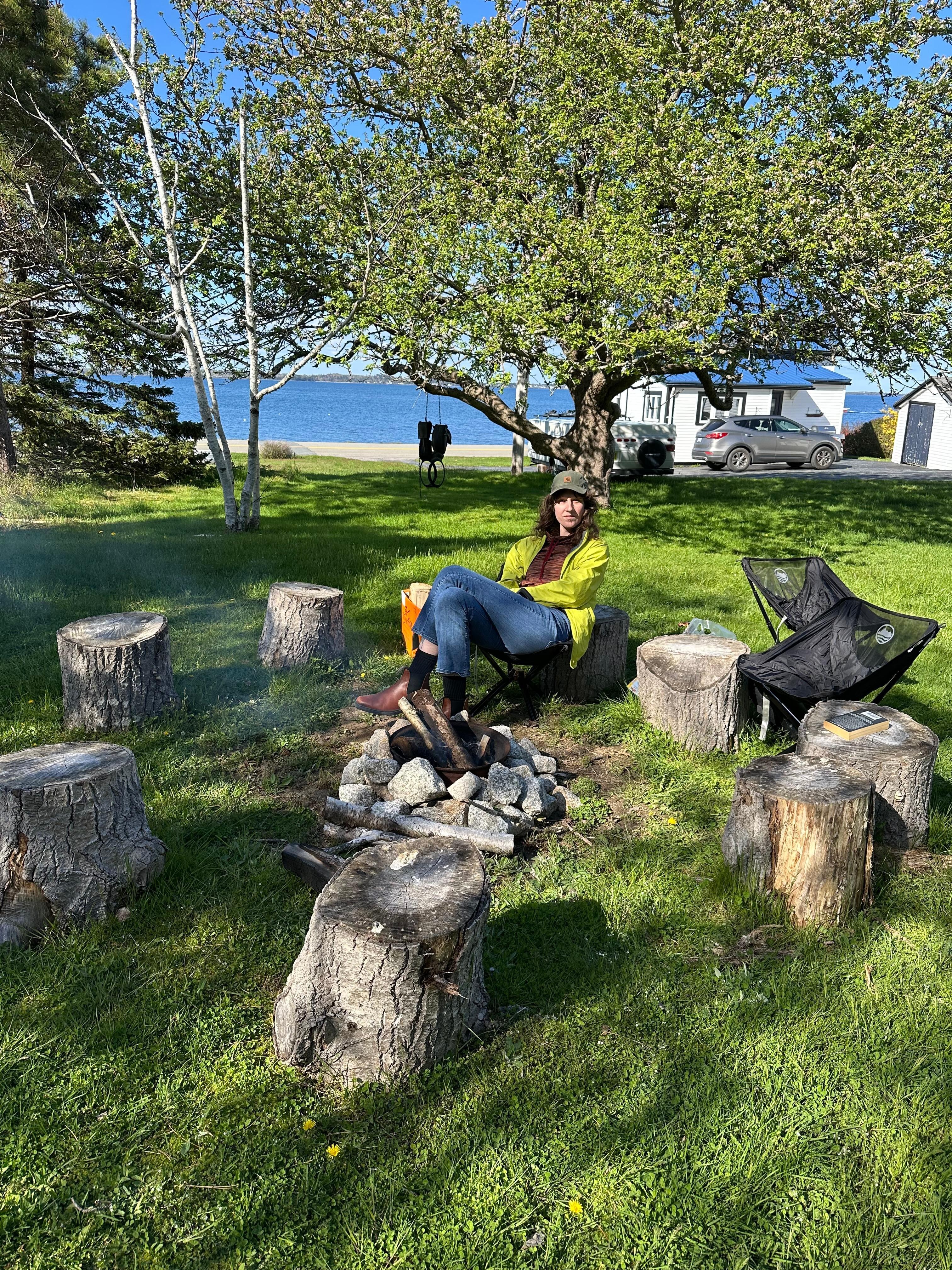 Perfect location for a campfire.