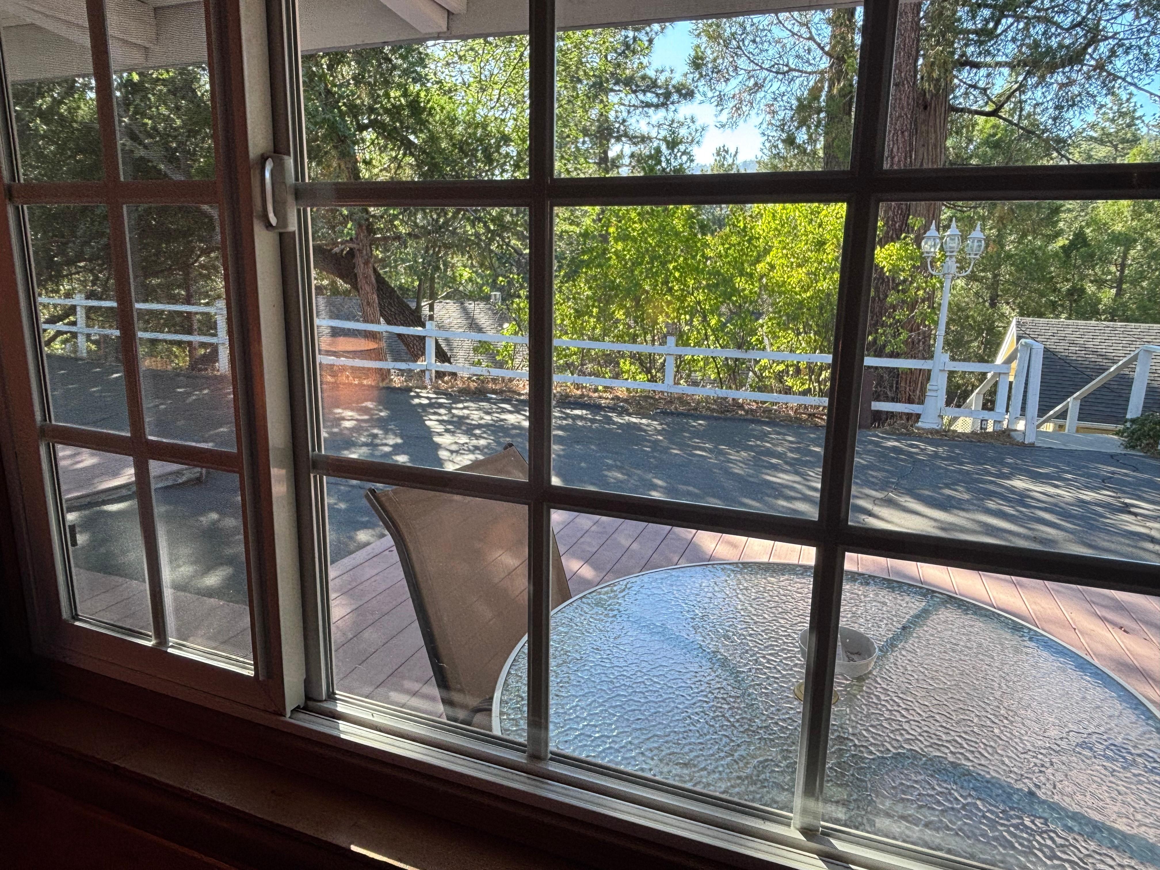 View from our window.