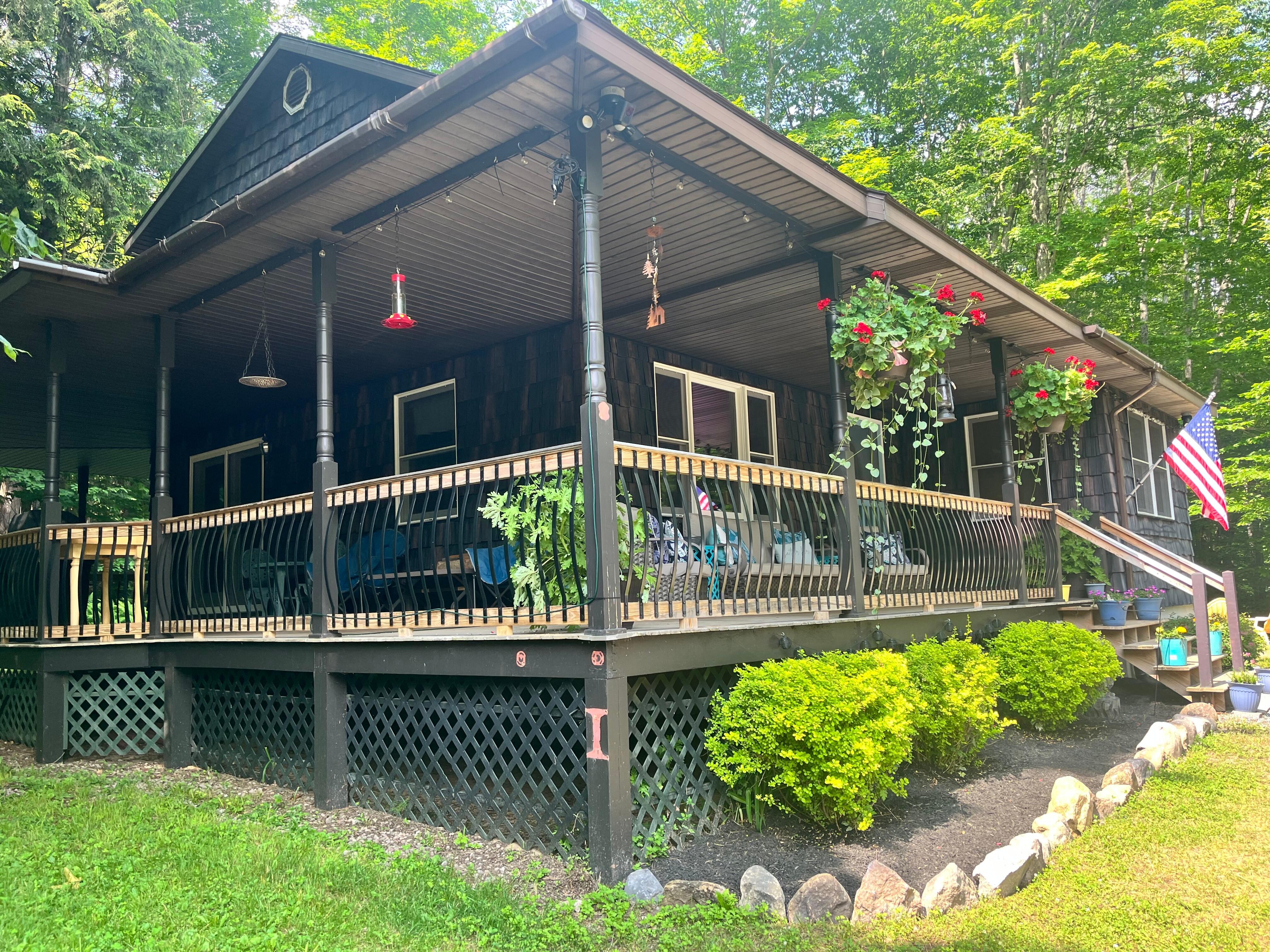 The main house