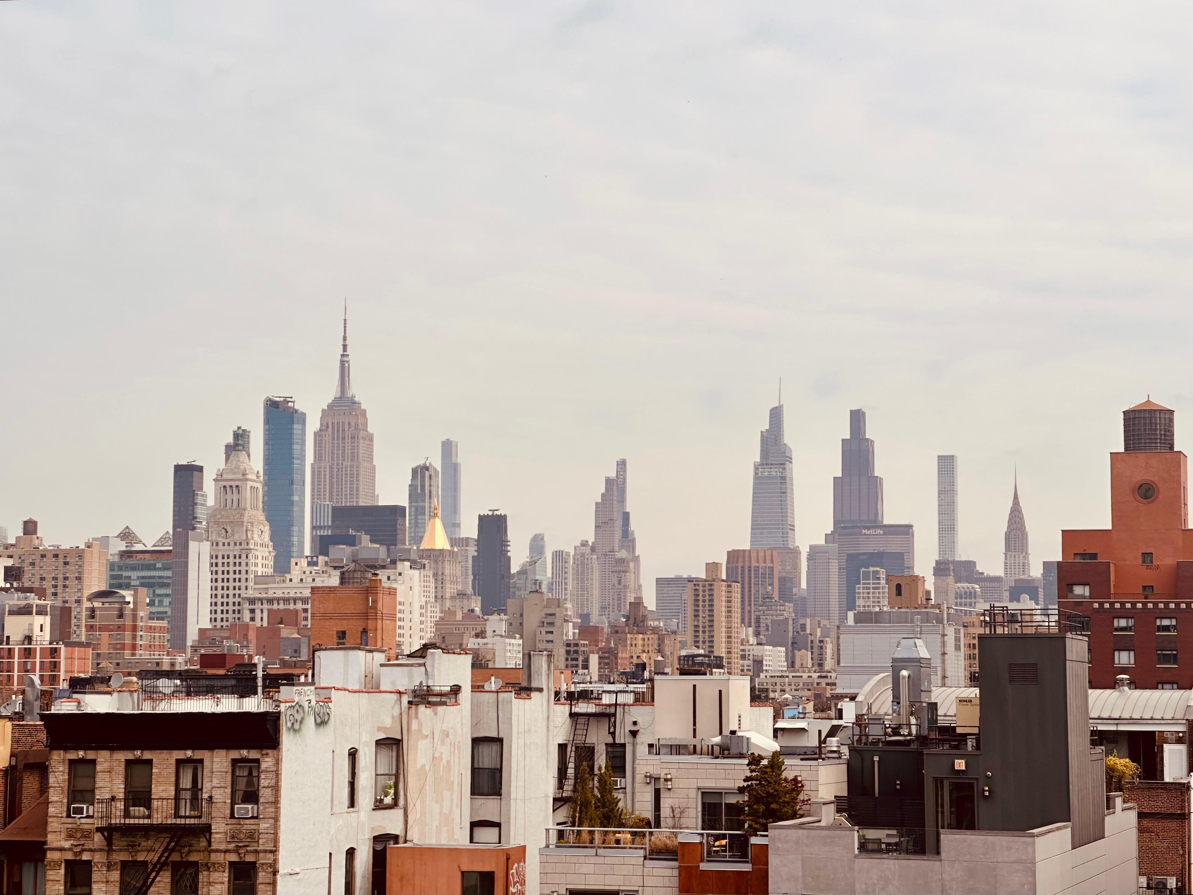 View from the Ridge rooftop lounge area.
