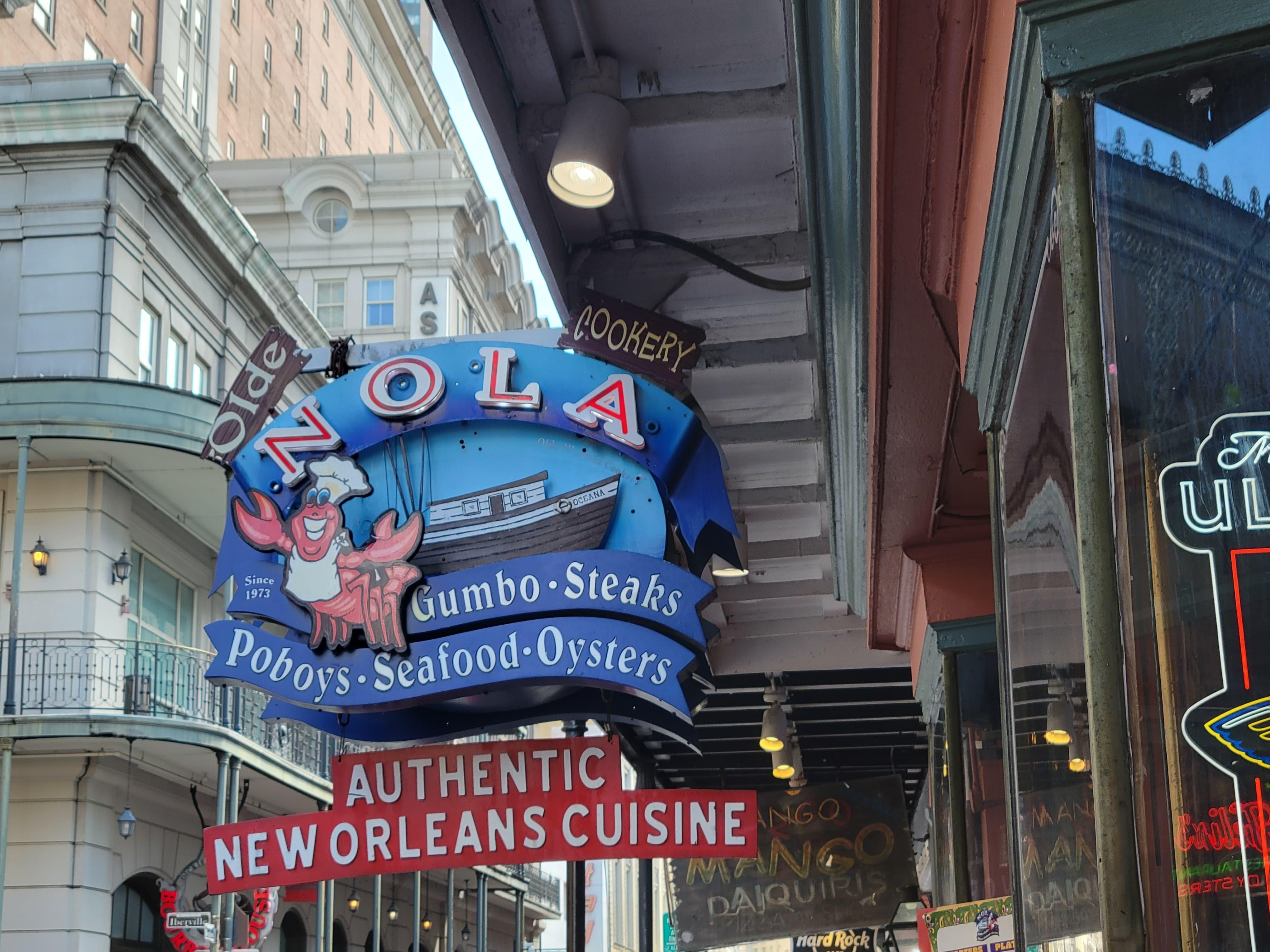 Another restaurant a few blocks away