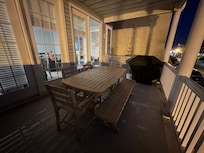 Deck at night