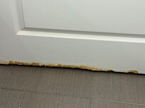 Inside of bathroom door.