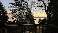 Sunrise over the lake