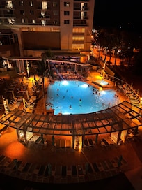 Evening swim