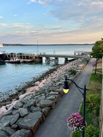 Waterfront path in front of the property