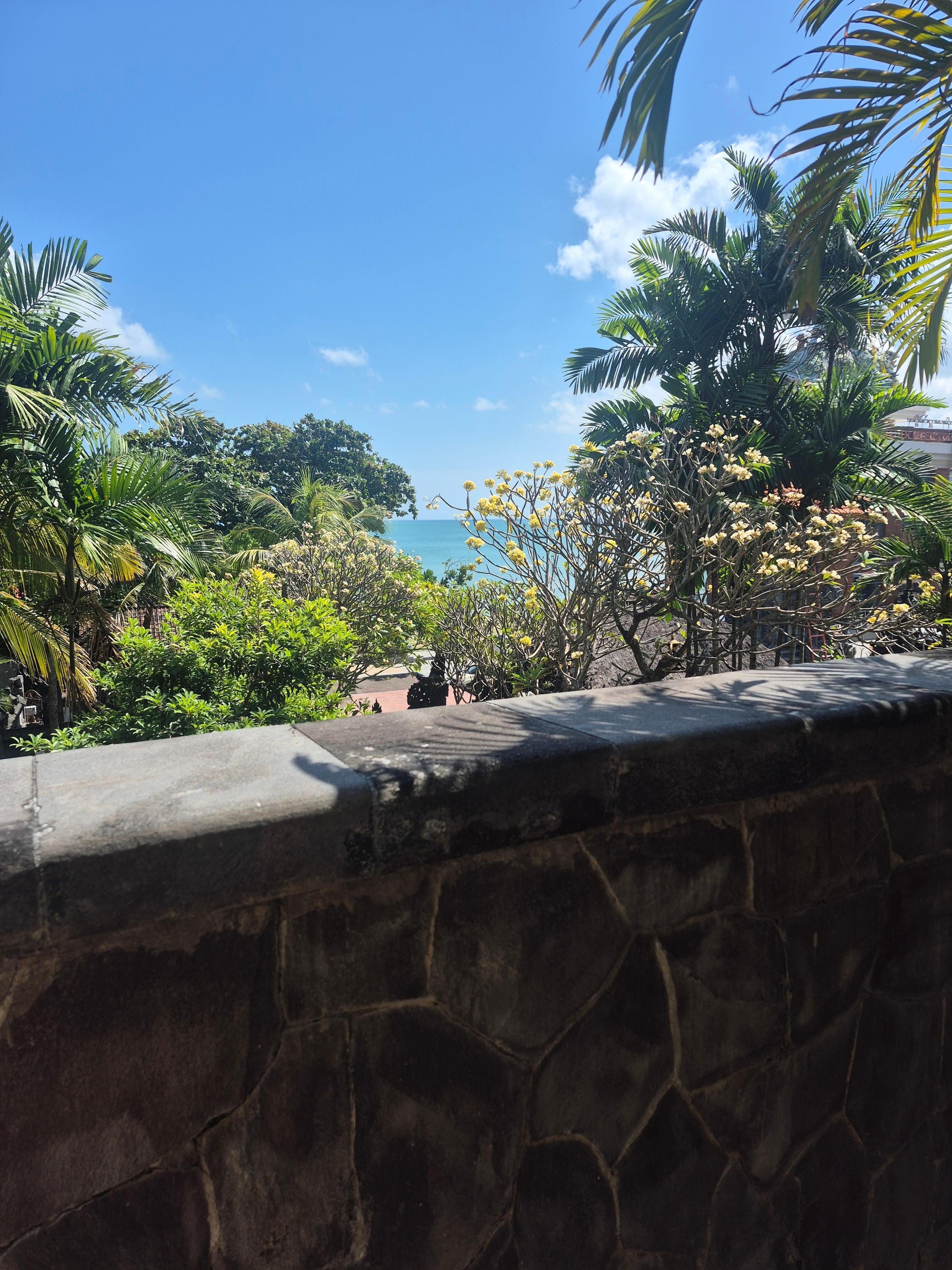 View of beach from 2nd level