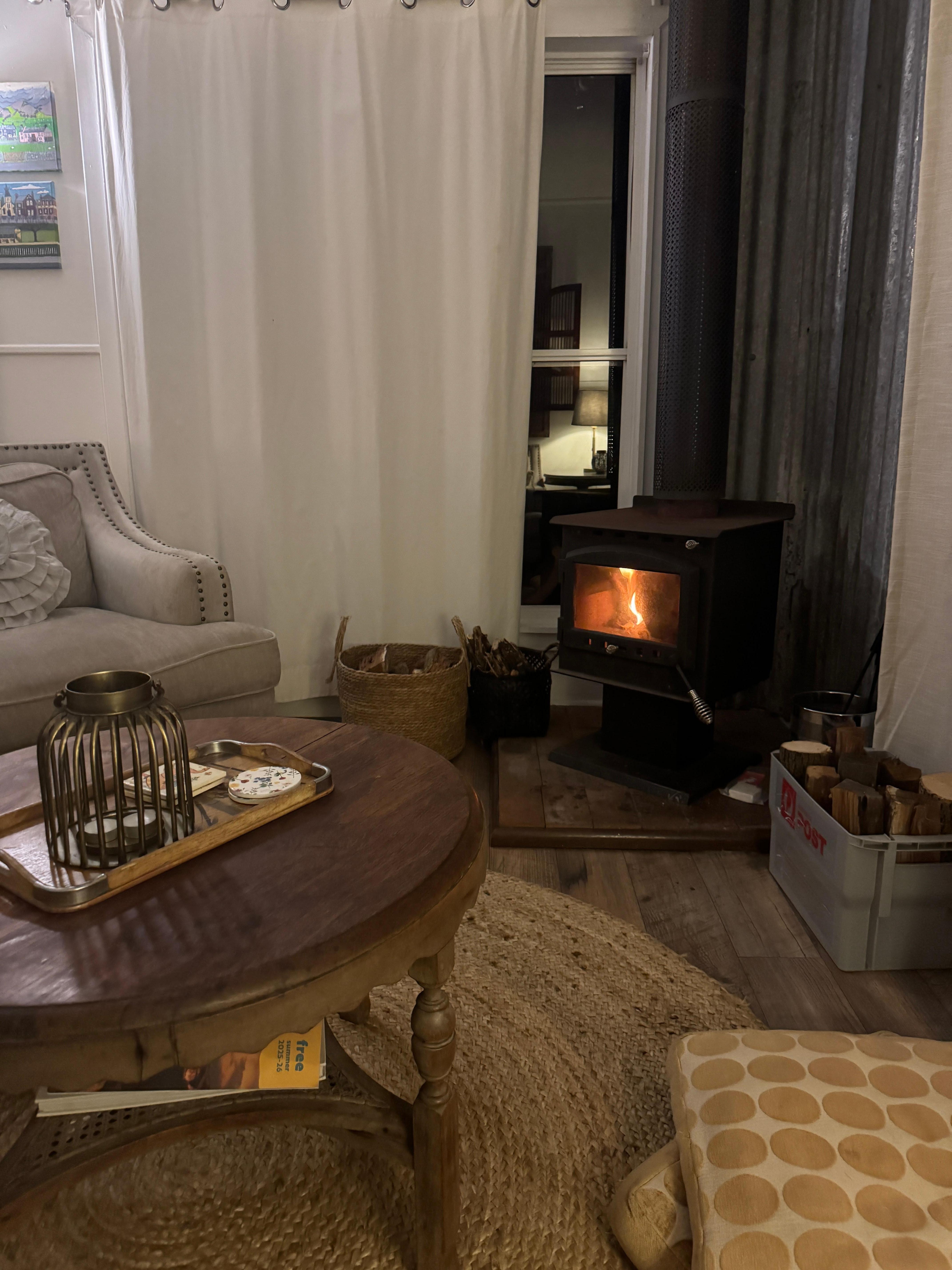 A cosy fire!