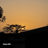 Sunset from front door