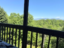 View from the hot tub