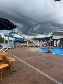 The pool area was so fun!