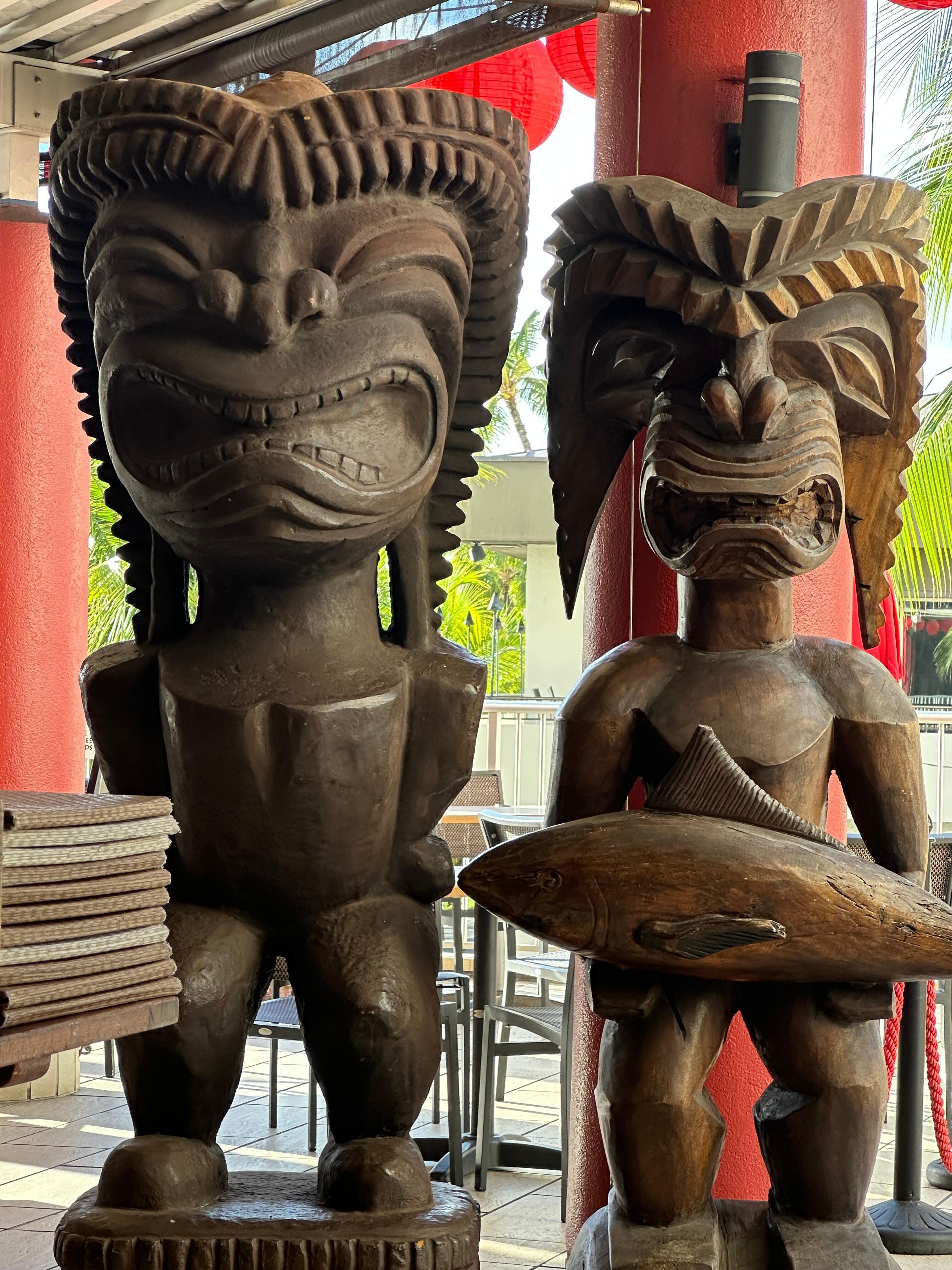 At Tikis the best steak and drinks 