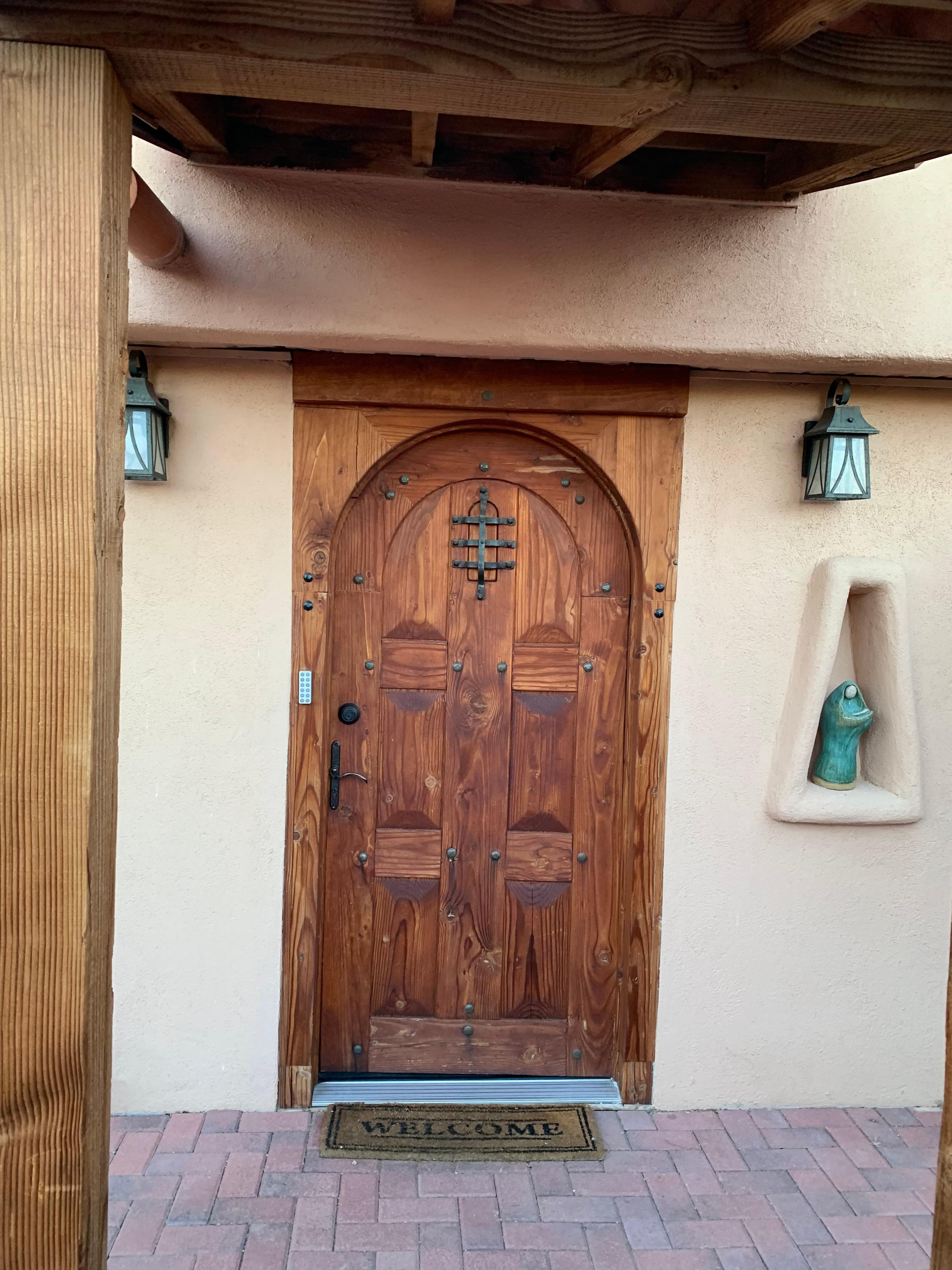 This is the front door
I just loved it