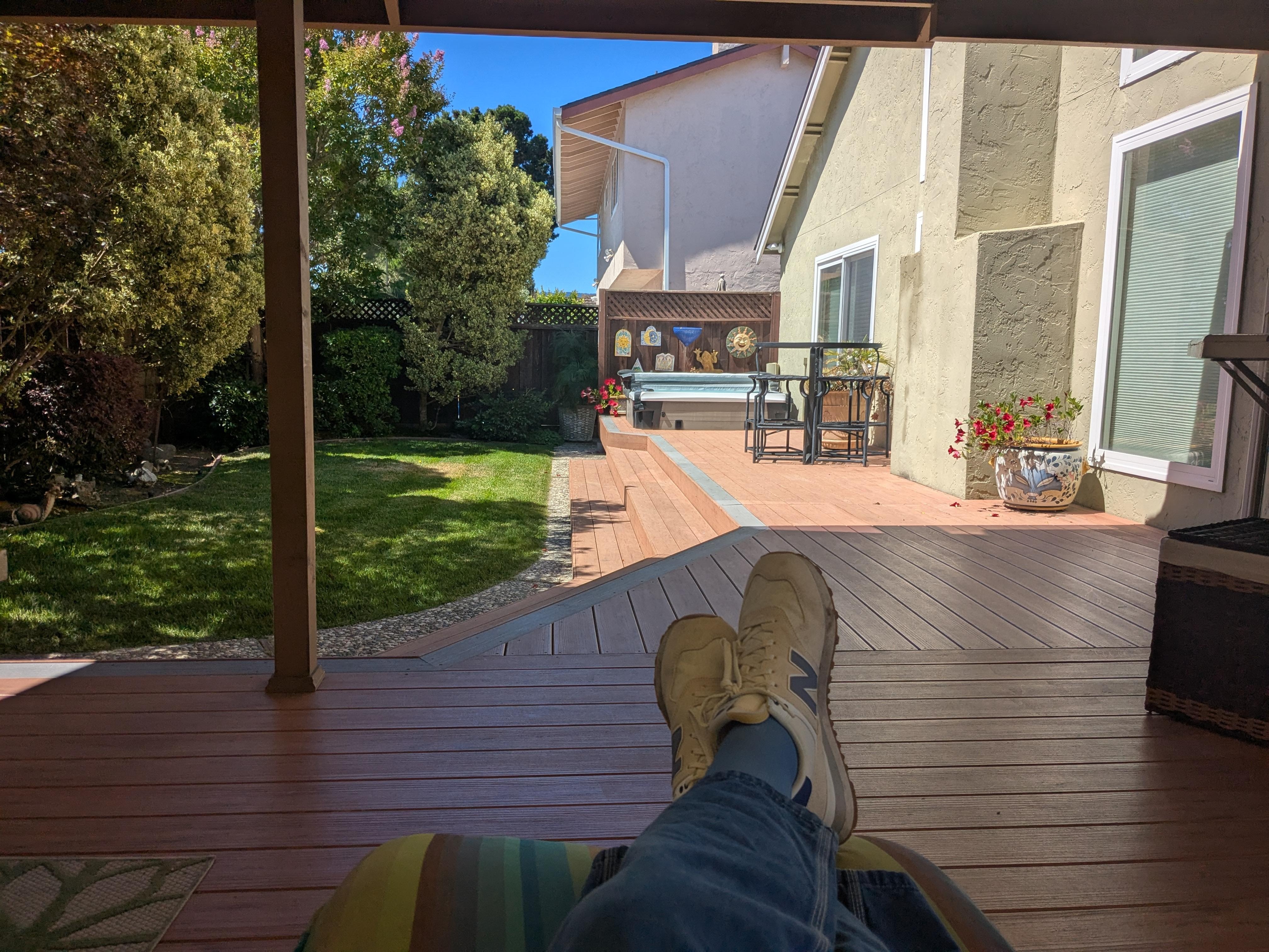 Very nice outdoor space. 