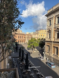 View from balcony