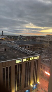 View of the lake from the 12th floor.