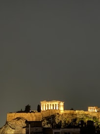 View from the rooftop in the evening