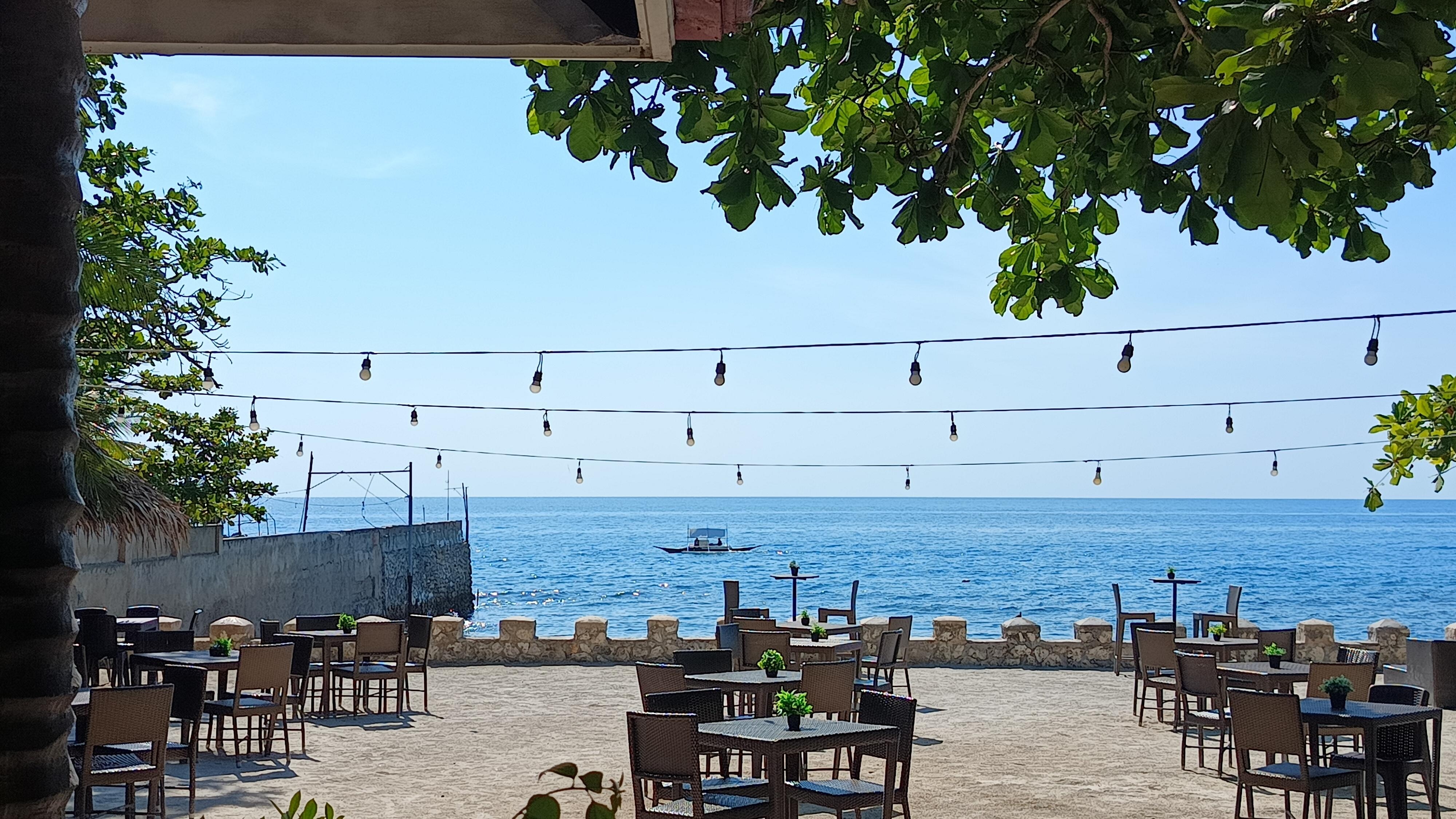 A view from the restaurant 