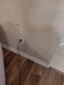 Wall damage