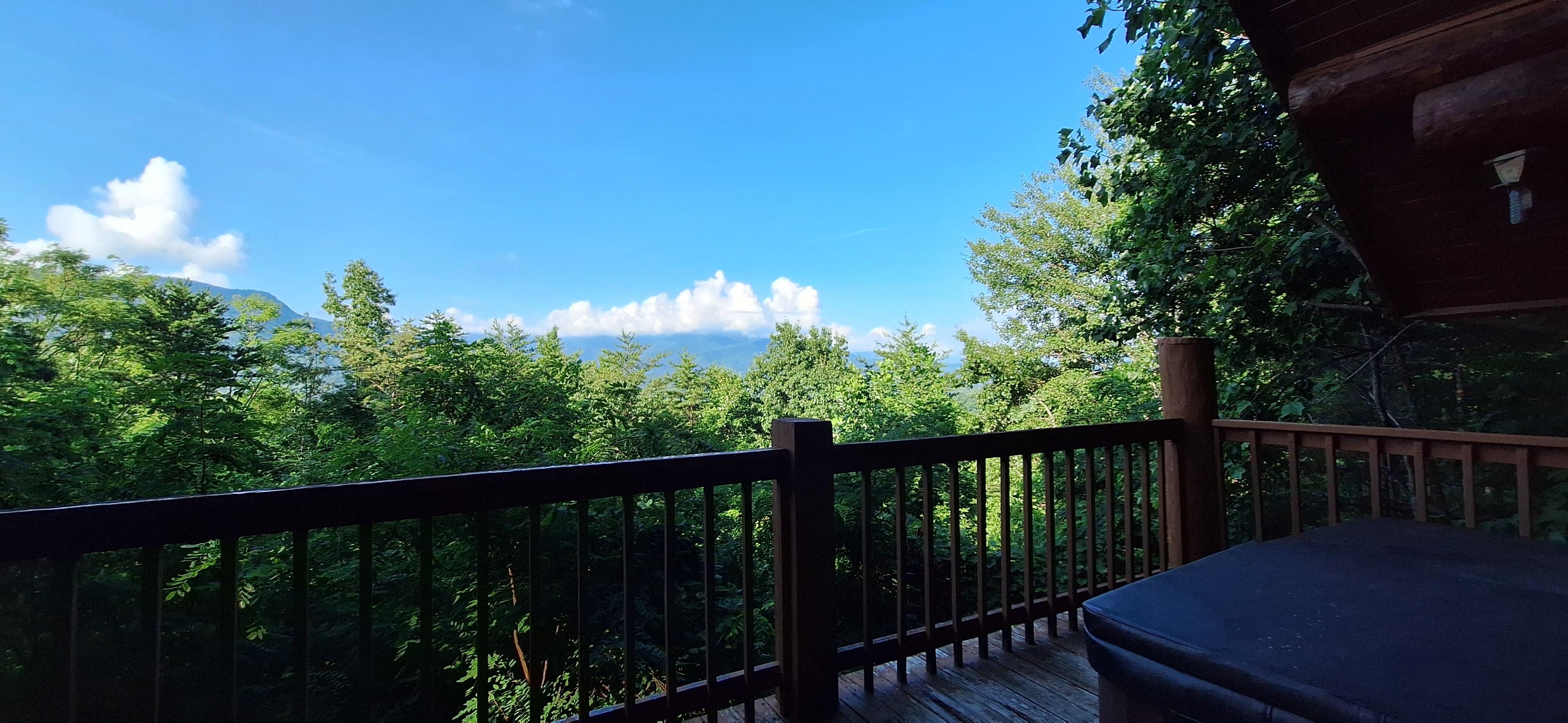 View from deck
