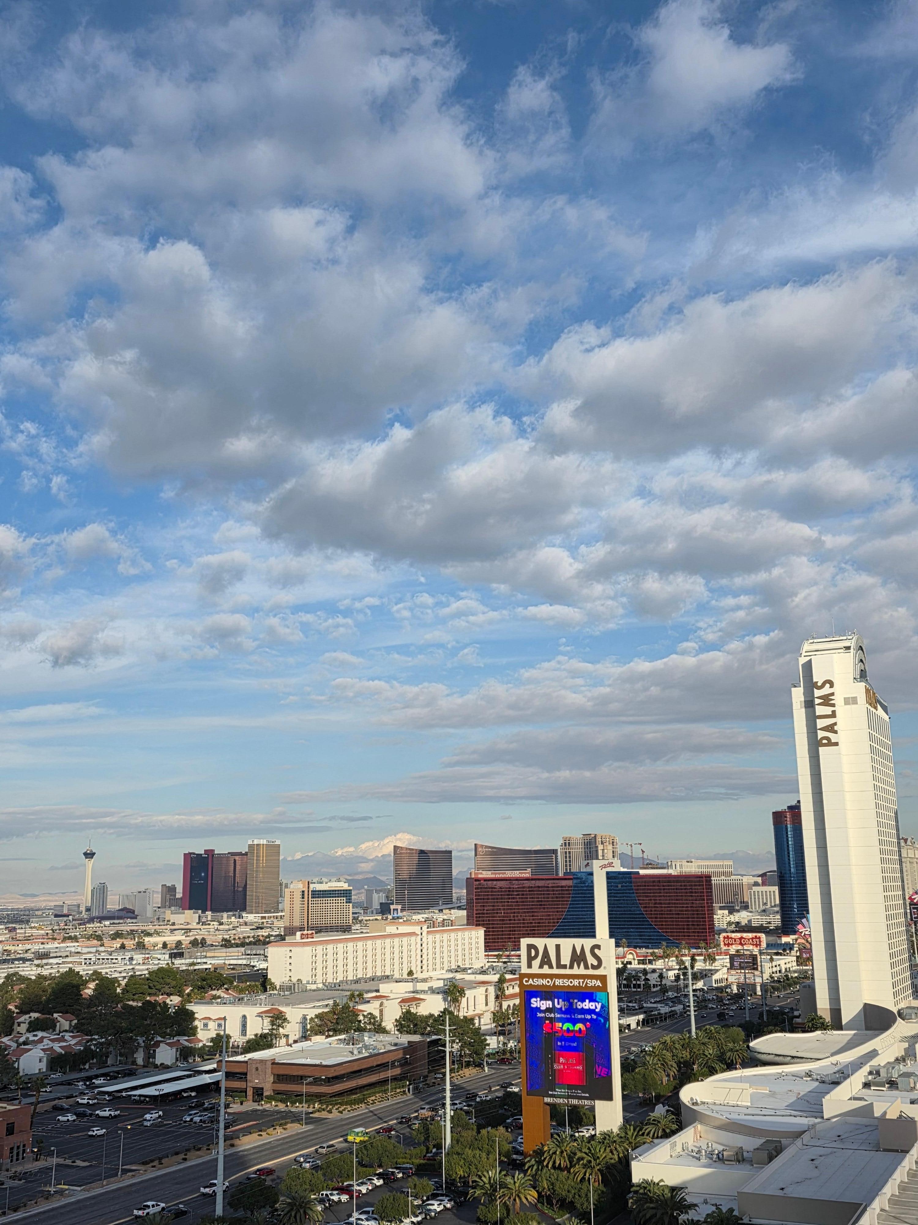 View from the balcony