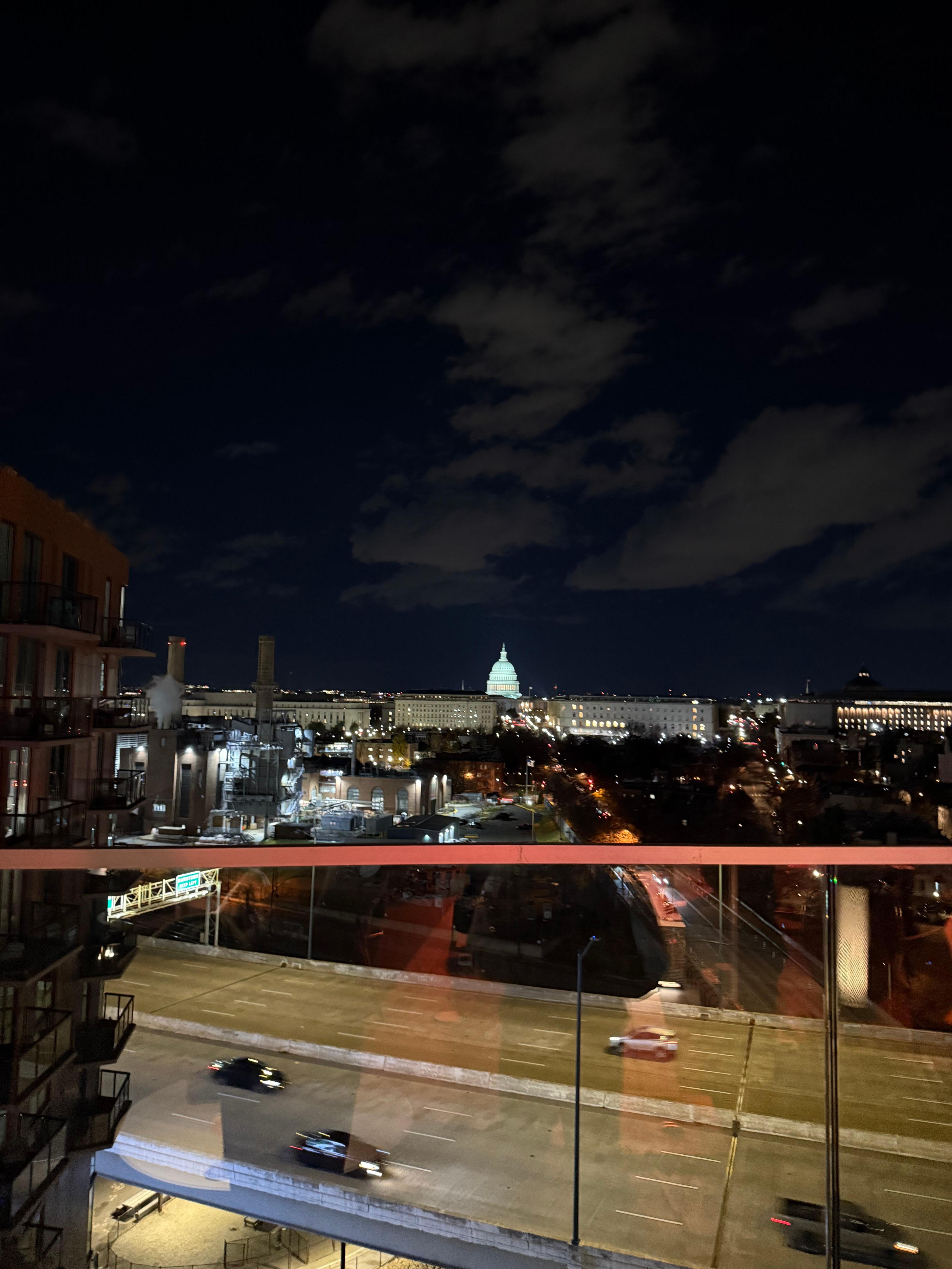 View from the rooftop bar