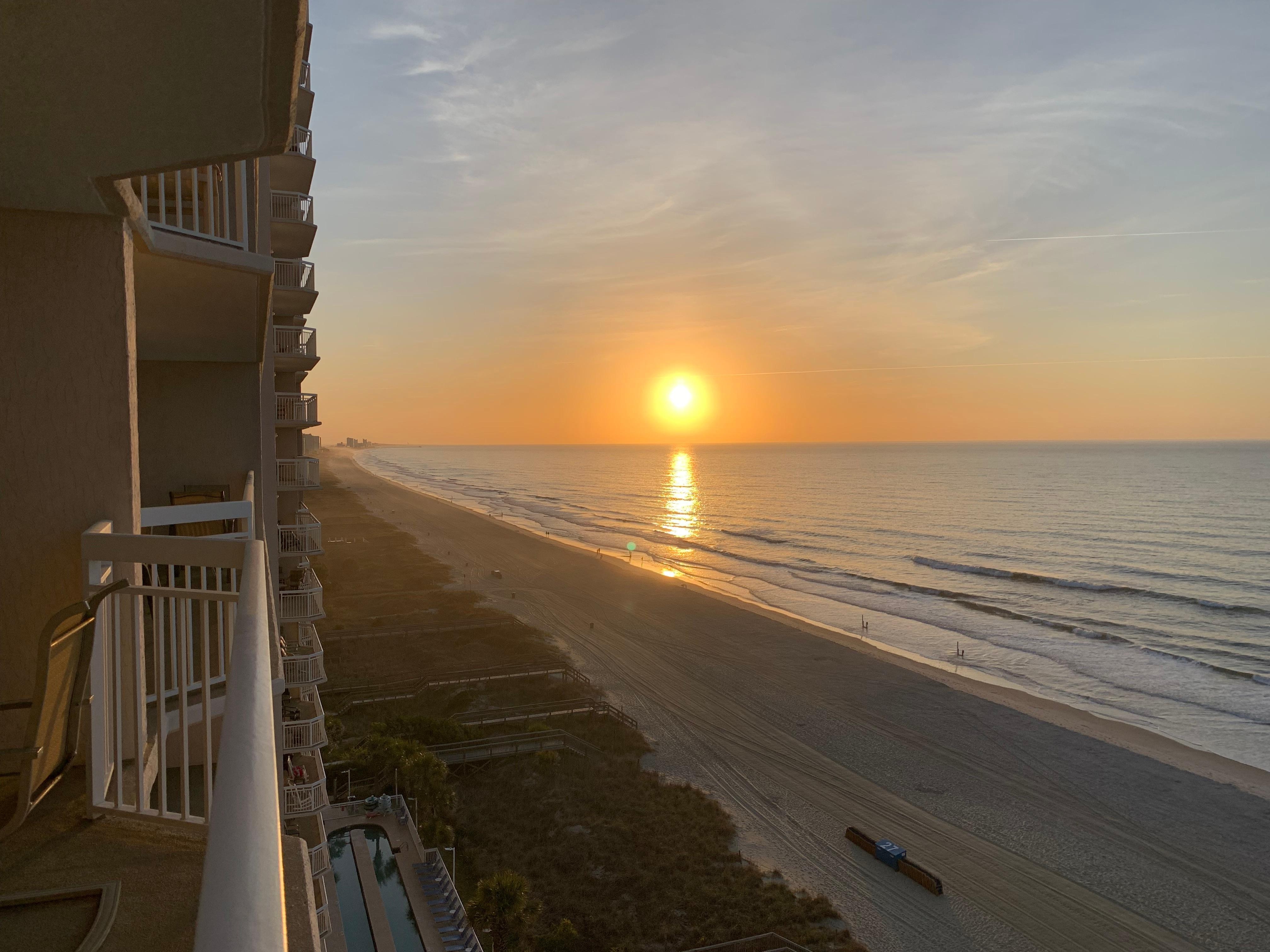Sun rise at the beach!