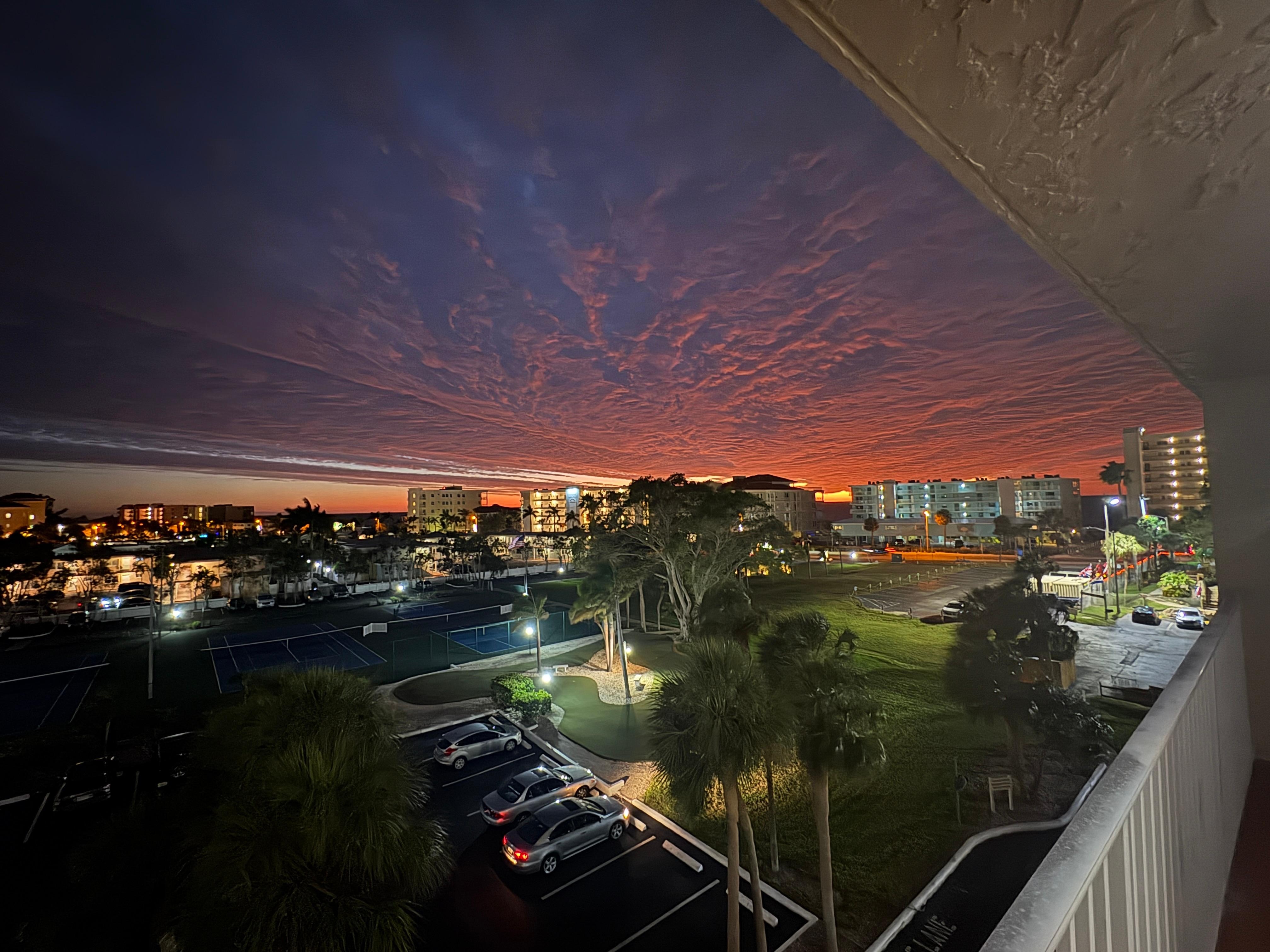 View from the front porch/walkway!
