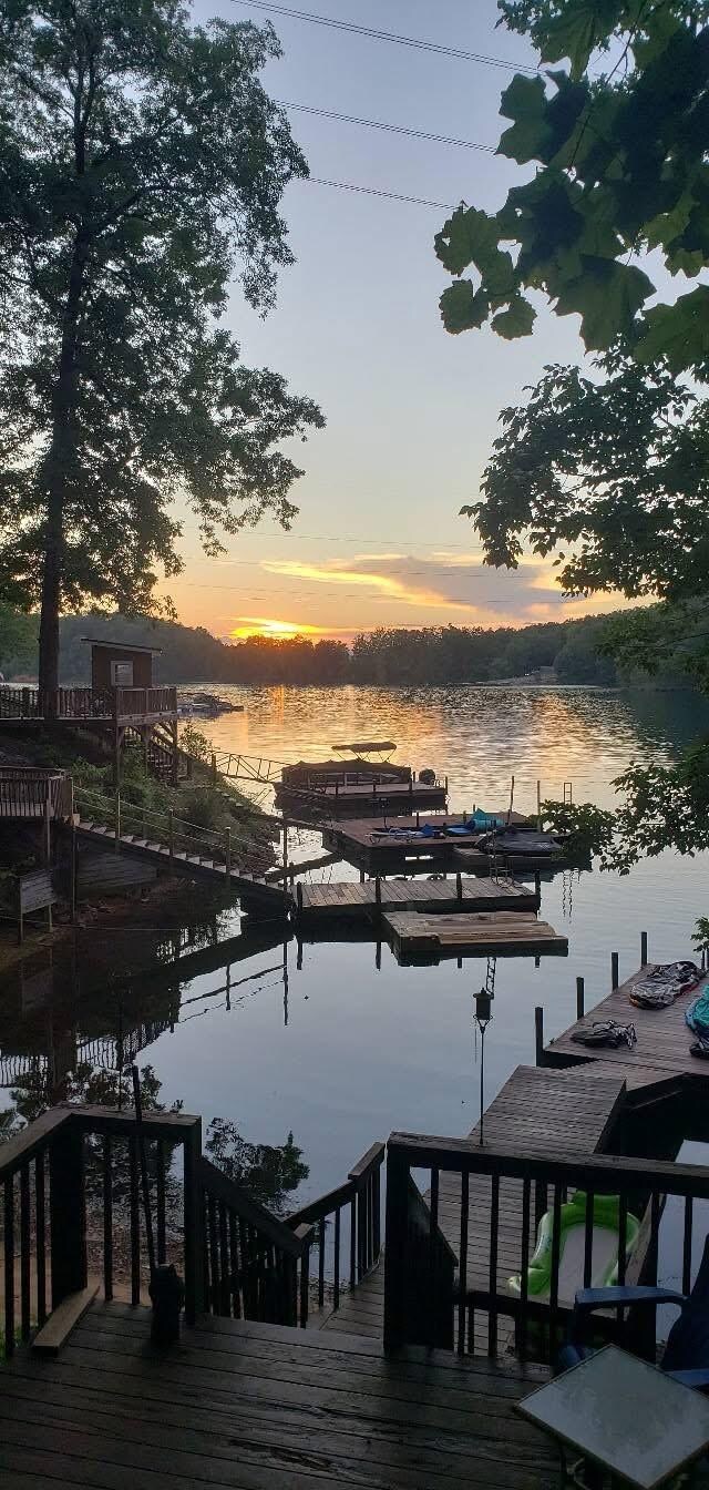 Peaceful sunset