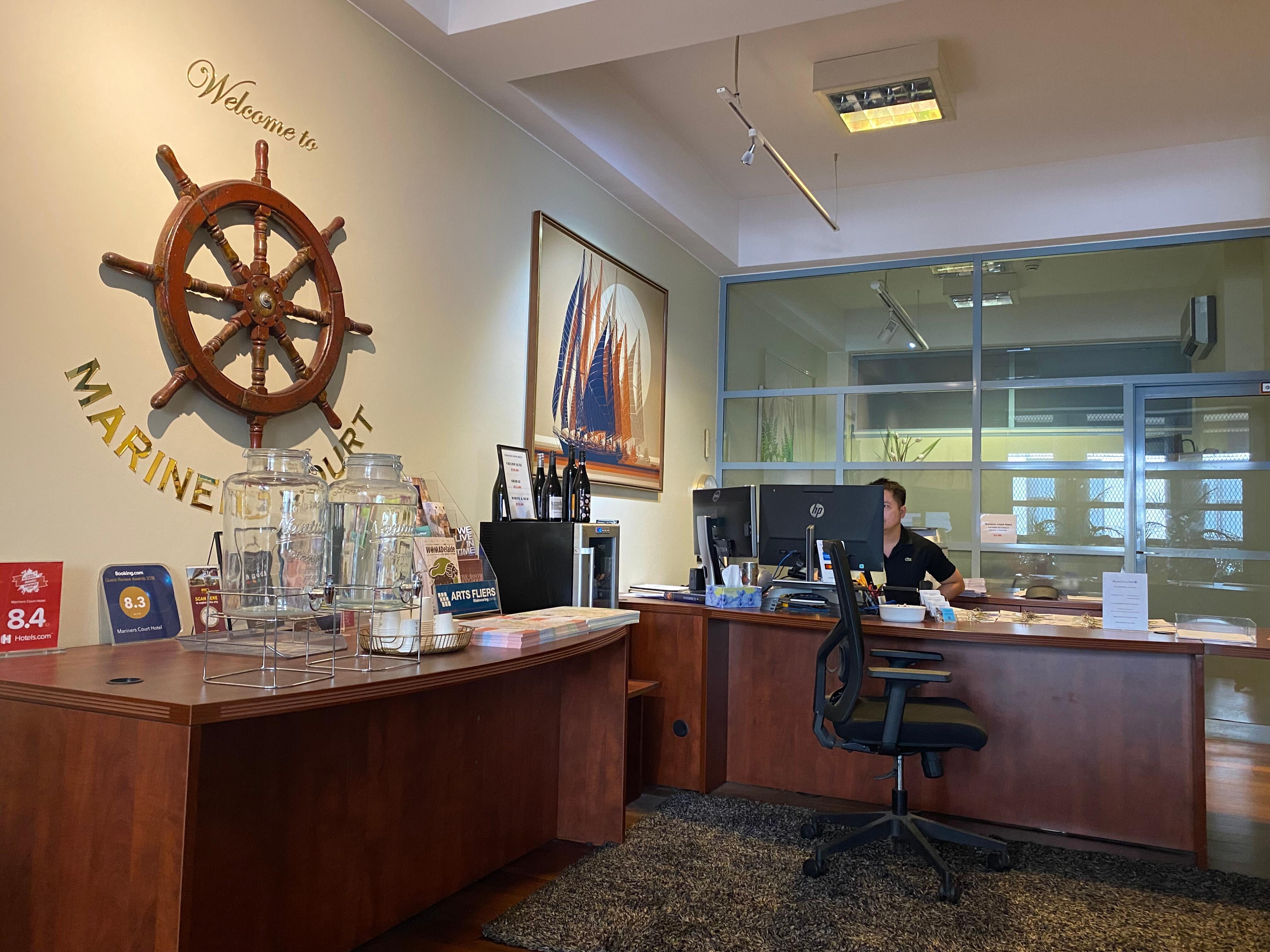 The lobby