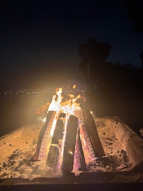 Firepits all along the property for anyone to use.