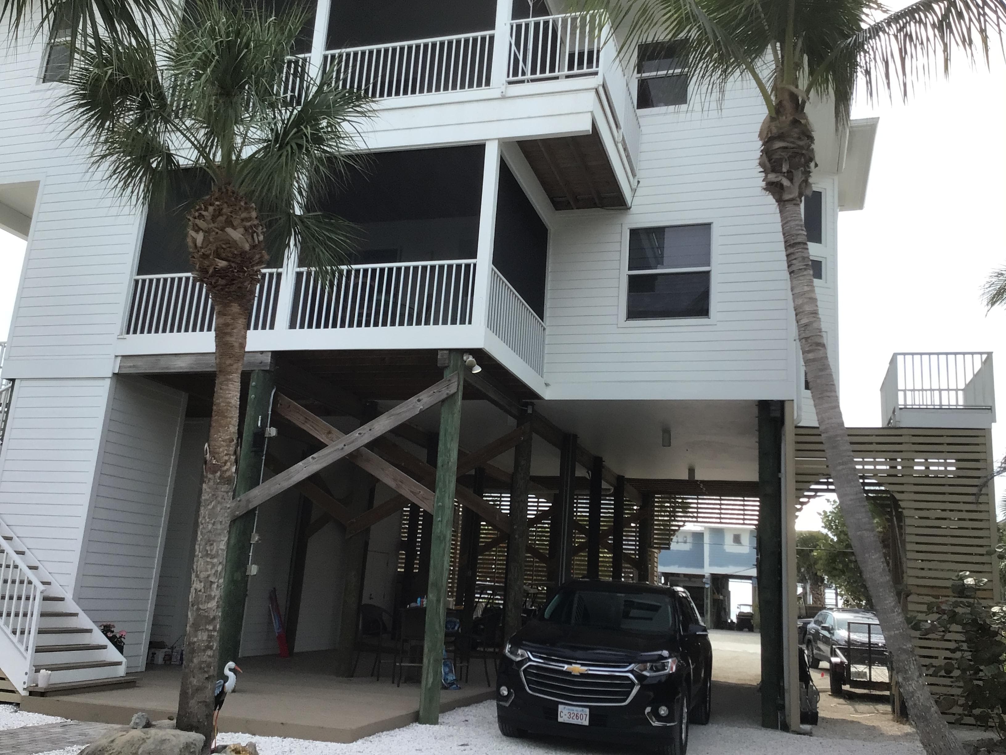 Parking under house a plus