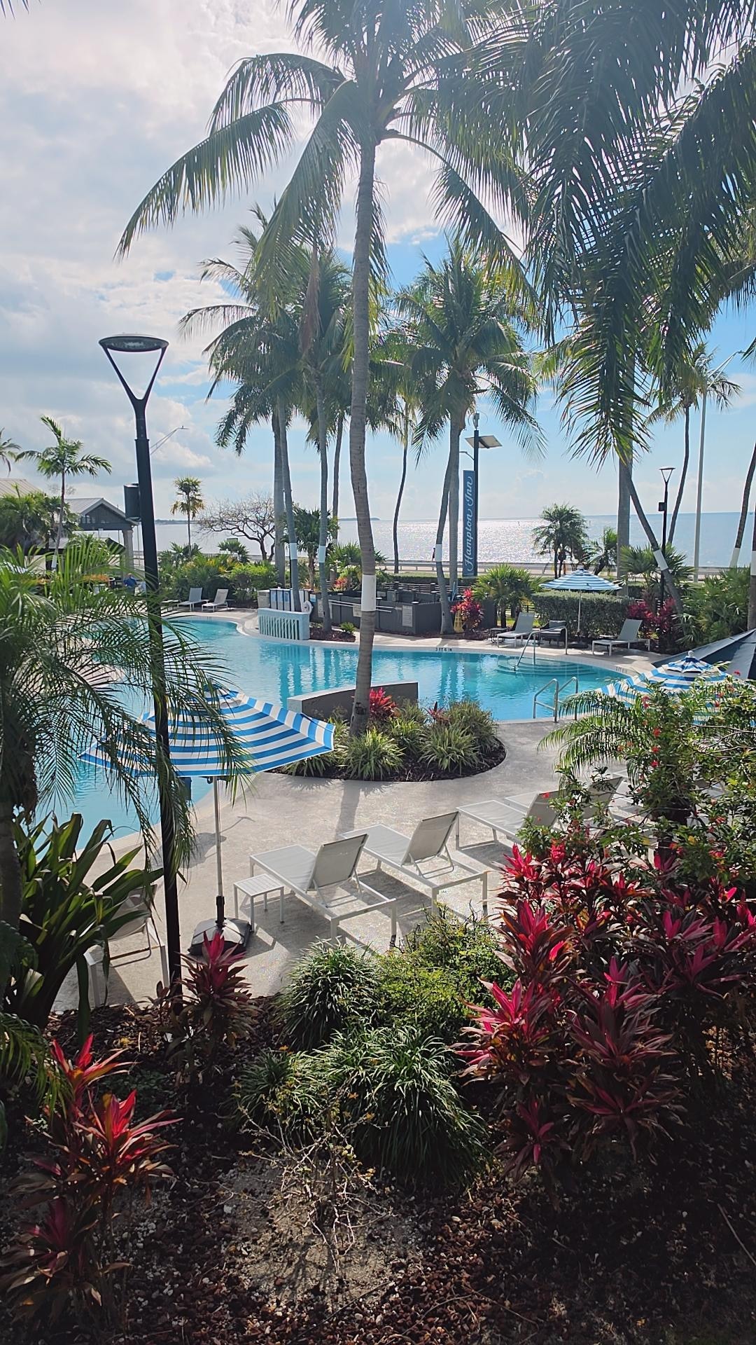 My view from the balcony pool view. 