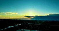 Sunrise from the fitness centre