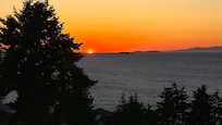 Sunset from the deck