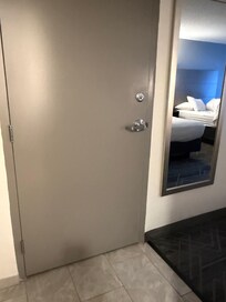 Adjoining door that would not close properly