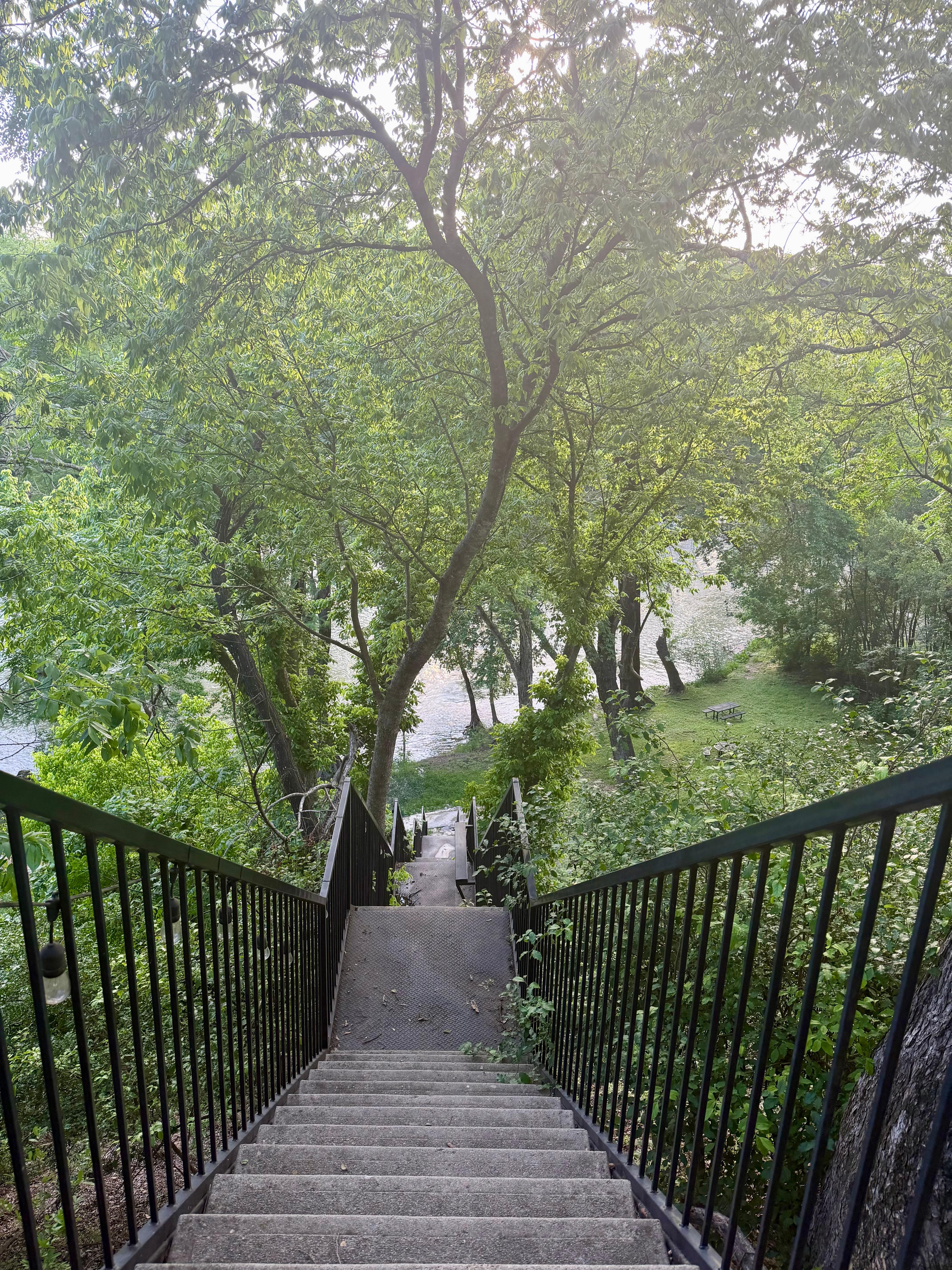 Stairs to the River!