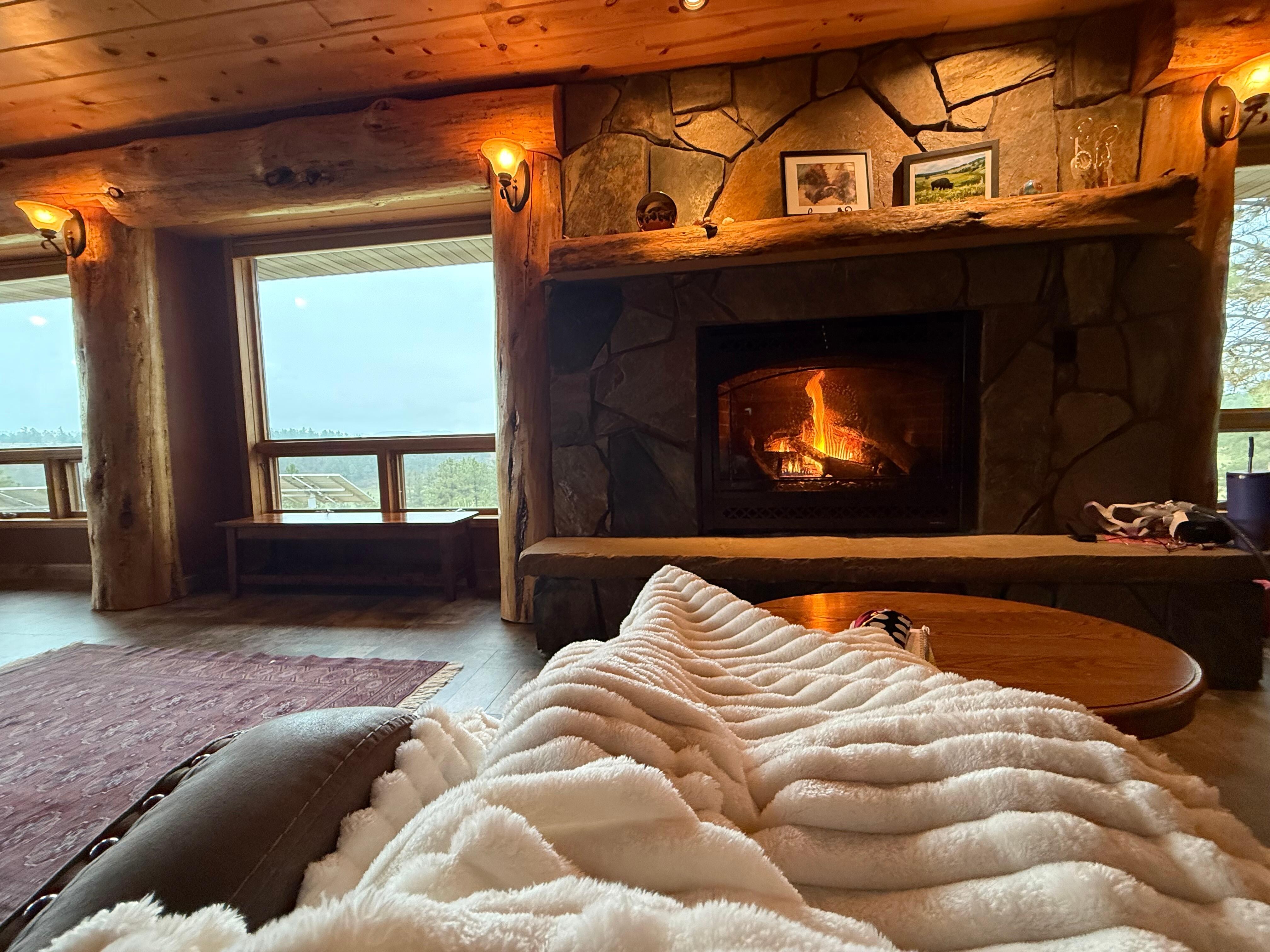 My favorite spot in the cabin❤️