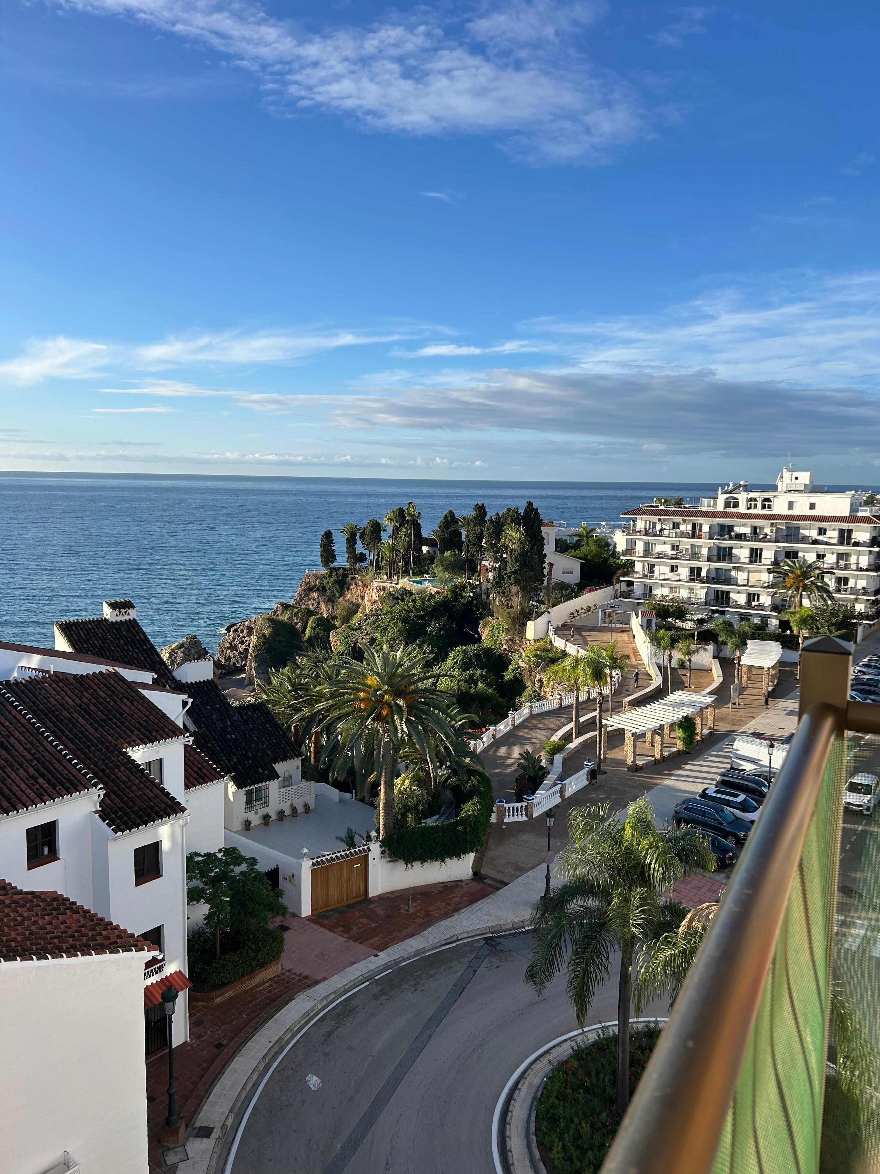 Utsikt från balkongen