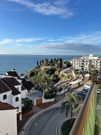 Utsikt från balkongen