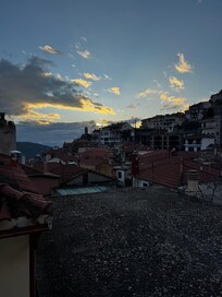 Sunset view from room