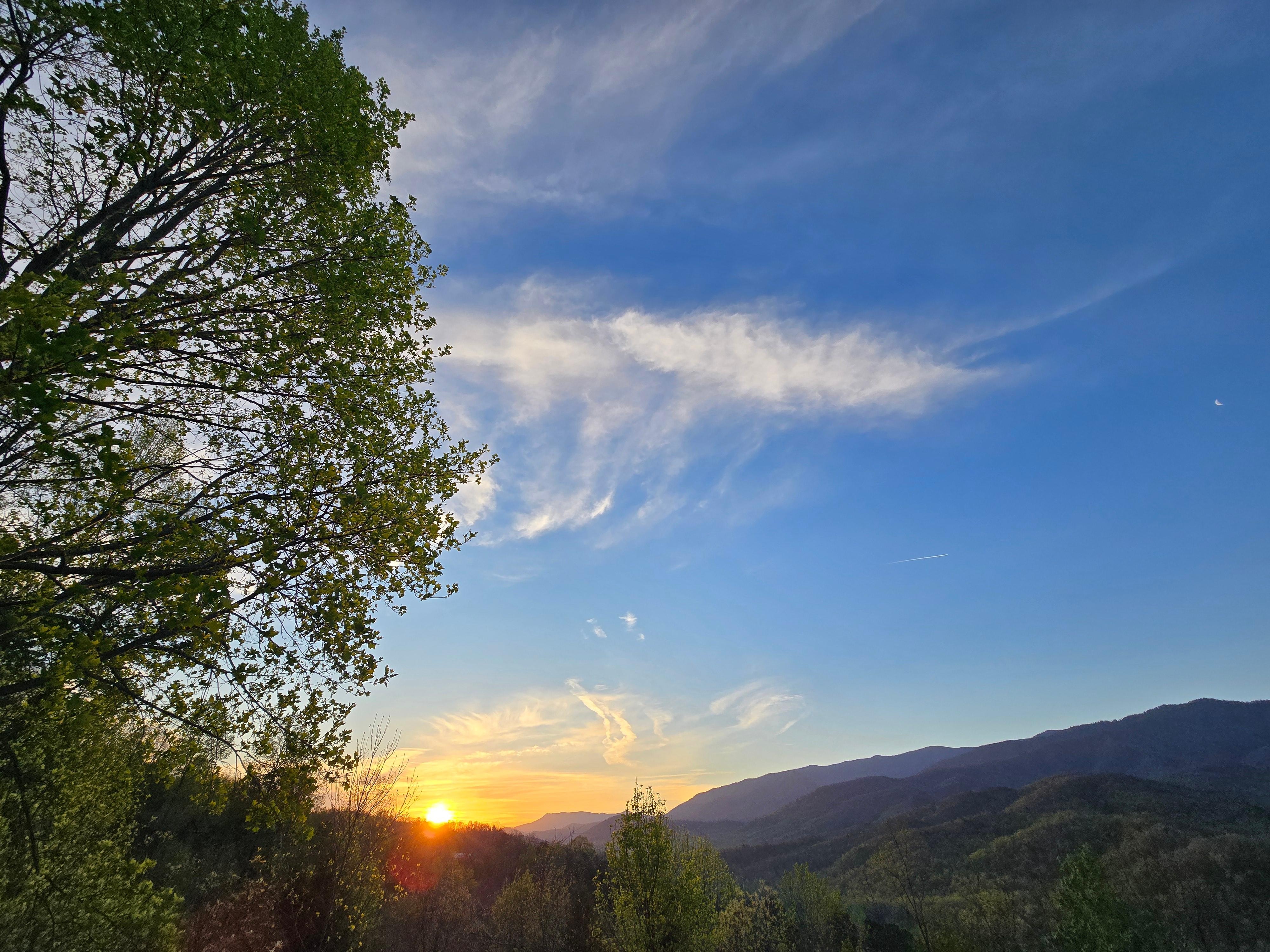 Sunrise from the deck
