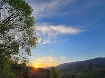 Sunrise from the deck