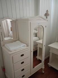 furniture in master bath