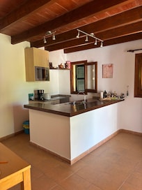 Kitchen area - large fridge freezer out of shot to the right